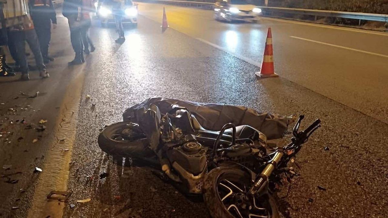 Germencik'te feci kaza! Motosiklet sürücü hayatını kaybetti