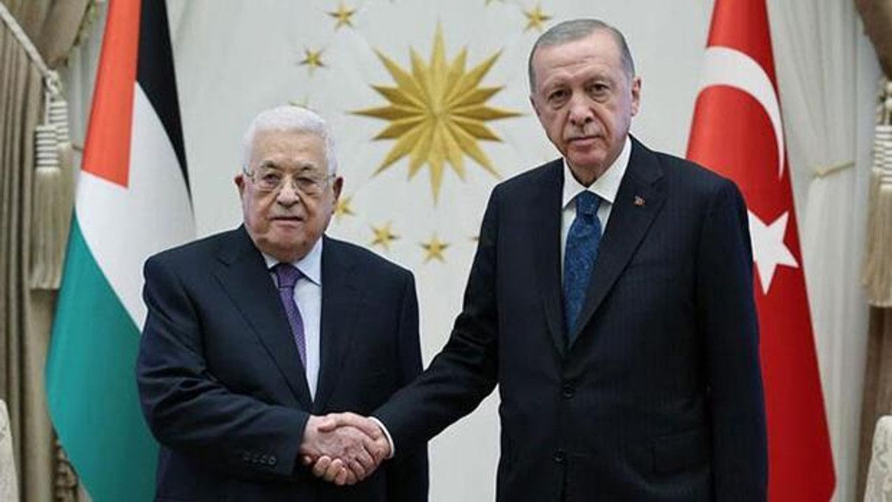 Son dakika: Cumhurbaşkanı Erdoğan, Mahmud Abbas ile görüştü
