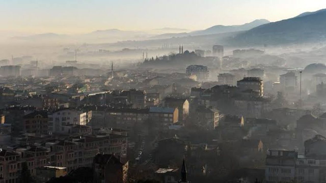 Türkiye'nin havası en kirli bölgeleri açıklandı. Listede Nazilli de var