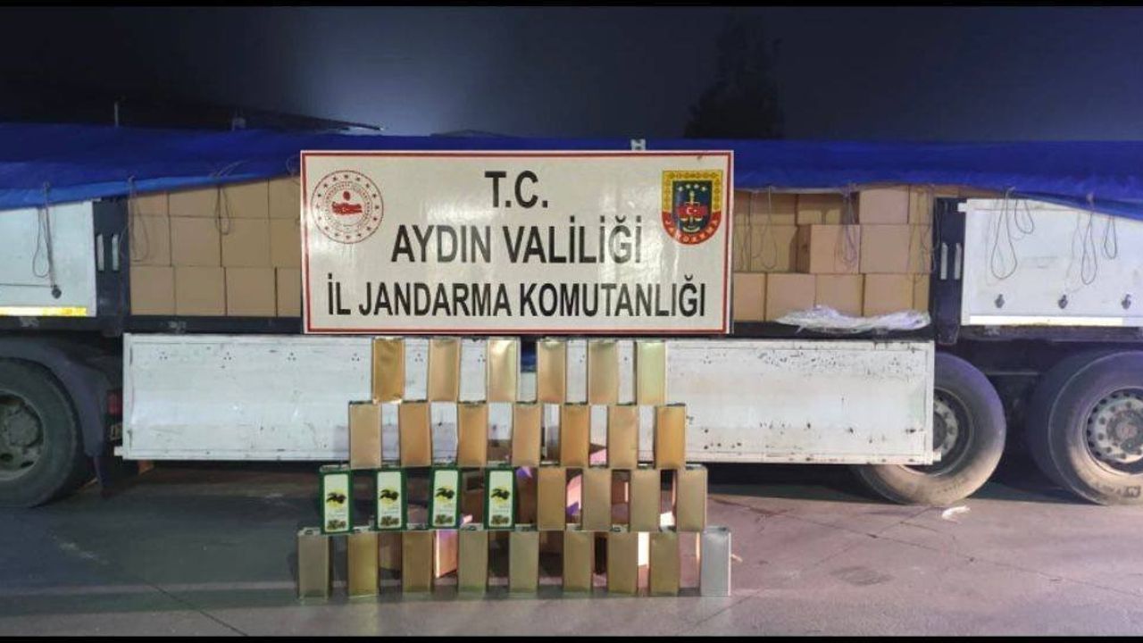 Çine'den Doğuya Gönderilmek Üzere Yola Çıkan 34 Ton Tağşiş Yağ Yakalandı