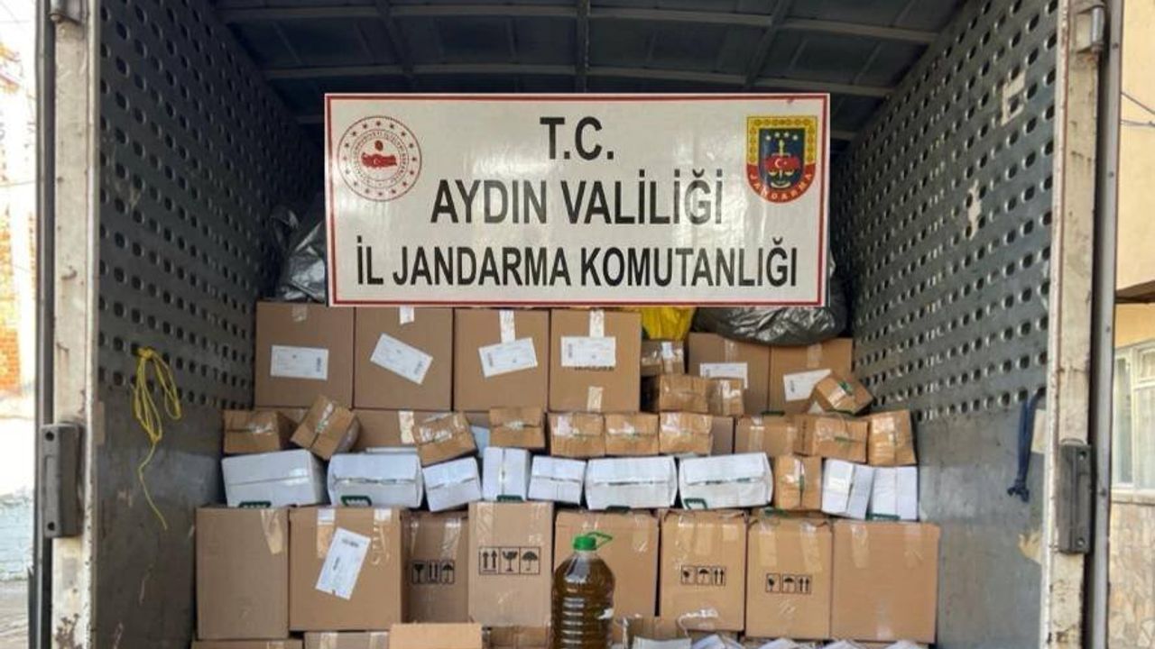 İncirliova'da 2 Milyon TL'lik Tağşiş Yağ Yakalandı