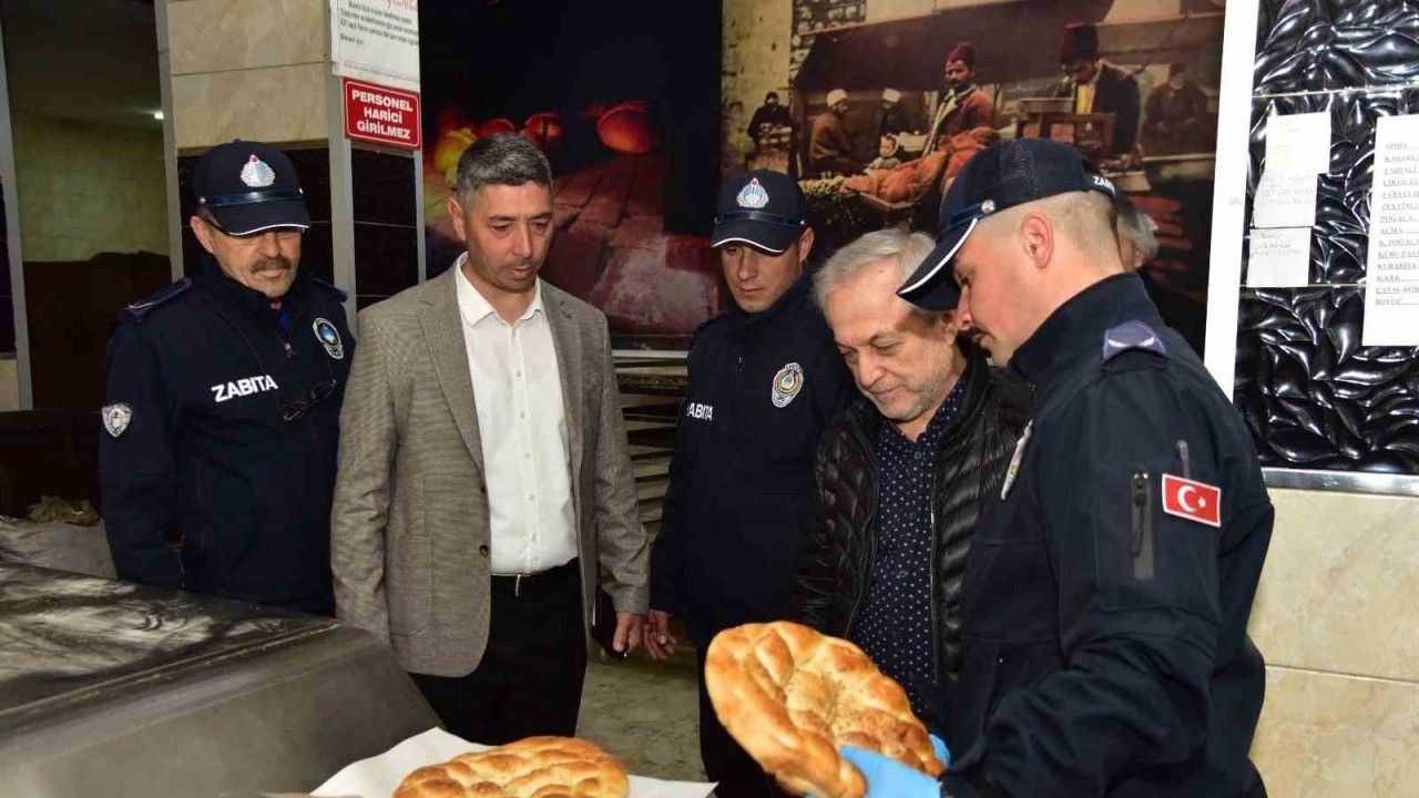 İncirliova’da fırınlara Ramazan denetimi