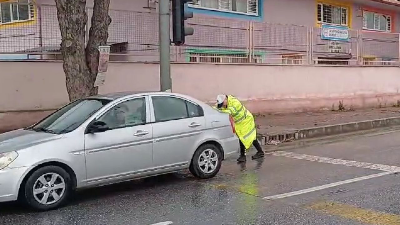 Söke’de Polis Ekiplerinden Örnek Davranış