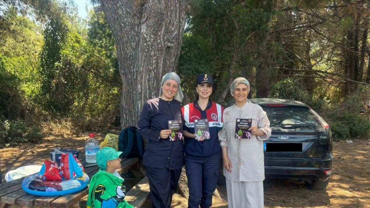 Vatandaşlar orman yangınlarına karşı bilgilendirildi