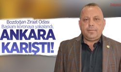 Bozdoğan Ziraat Odası Başkanı Galip Özel koronaya yakalandı, Ankara karıştı