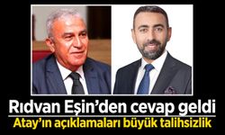Rıdvan Eşin’den Fatih Atay'a cevap geldi: Yaptığı açıklamalar büyük talihsizlik