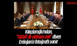 Kılıçdaroğlu'ndan, "SADAT ile alakam yok" diyen Erdoğan'a fotoğraflı yanıt