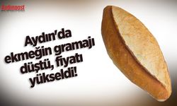 Aydın'da ekmeğin gramajı düştü, fiyatı yükseldi!