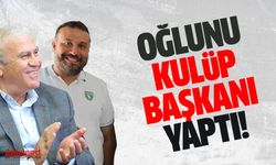 CHP'li Efeler Belediye Başkanı Fatih Atay, oğlu Eymen Atay'ı kurduğu kulübün başkanı yaptı