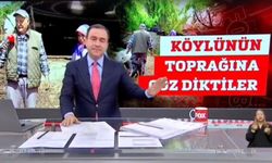 FOX Ana Haber sunucusu Selçuk Tepeli çiftçilerle ilgili haberden sonra sinirlenip ekrana bardak fırlattı
