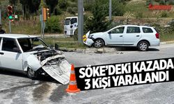 Söke’de trafik kazası: 3 yaralı