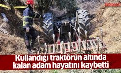 Germencik'te kullandığı traktörün altında kalan adam hayatını kaybetti