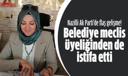 Aydınpost'un gündeme getirdiği haber sonrası Nazilli AK Parti karıştı! Serpil Akkaya oradan da istifa etti