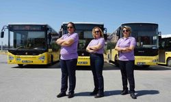 Aydın Büyükşehir’in kadın şoförleri takdir topluyor