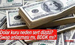 Dolar kuru neden sert düştü? Swap anlaşması mı, BDDK mı?