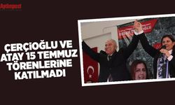 Özlem Çerçioğlu ve Fatih Atay, 15 Temmuz törenlerine katılmadı