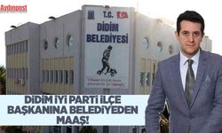 İYİ Parti Didim İlçe Başkanı Vefa Berk Tezsezener bankamatik memuru çıktı