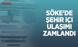 Söke’de şehir içi ulaşımı zamlandı