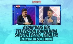 Aydın'daki bir televizyon kanalında savcıya pezev... dediler... İzleyenler şoke oldu