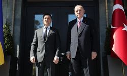 Erdoğan, Ukrayna'da Zelenskiy ile bir araya geldi