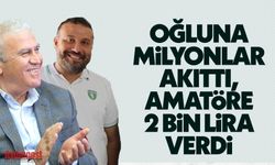 Dağ resmen fare doğurdu! CHP'li Fatih Atay oğluna milyonlar akıttı amatöre 2 bin lira verdi
