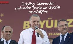 Erdoğan: "Utanmadan sıkılmadan ’İşsizlik var’ diyorlar, ne işsizliği ya"