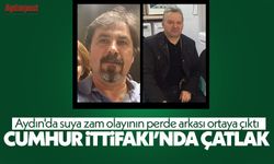 Aydın'da suya zam olayının perde arkası ortaya çıktı: Cumhur ittifakında çatlak