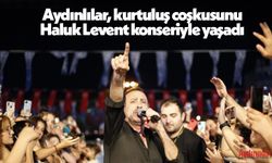Aydınlılar, kurtuluş coşkunu Haluk Levent konseriyle yaşadı