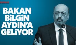 Çalışma ve Sosyal Güvenlik Bakanı Vedat Bilgin, Aydın’a geliyor