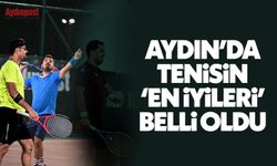 Aydın'da tenisin 'en iyileri' belli oldu