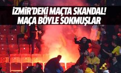 İzmir'deki maçta skandal! Stadyuma sis ve işaret fişeğini böyle sokmuşlar