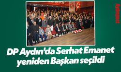 Demokrat Parti Aydın'da Serhat Emanet yeniden Başkan seçildi