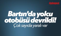 Bartın'da yolcu otobüsü devrildi! Çok sayıda yaralı var
