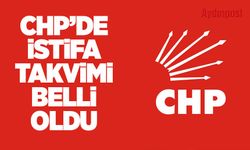 Cumhuriyet Halk Partisi'nde istifa takvimi belli oldu