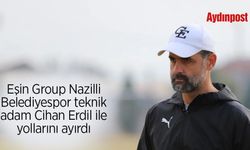 Eşin Group Nazilli Belediyespor, teknik adam Cihan Erdil ile yollarını ayırdı