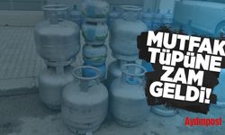 Mutfak tüpüne zam geldi