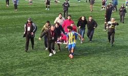 Zonguldak'taki amatör maçta hava topunda darbe alan kaleci yoğun bakıma alındı