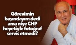 Söke Belediye Başkanı Levent Tuncel görevimin başındayım dedi ama niye CHP heyetiyle fotoğraf servis etmedi?