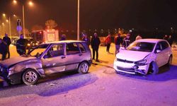Efeler'de otomobil yarışı kazayla bitti!