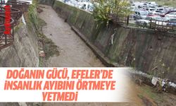 Doğanın gücü, Efeler'de insanlık ayıbını örtmeye yetmedi