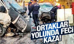 SON DAKİKA! Ortaklar yolunda feci kaza!