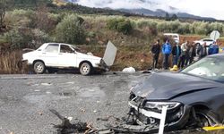 Karacasu’da trafik kazası: 1 yaralı