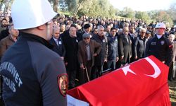 Çineli şehit komiser Ekrem Uyar, son yolculuğuna uğurlandı