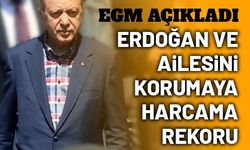 Emniyet Genel Müdürlüğü'ne göre, 2022 yılında, Erdoğan ve ailesinin korunması için 526 milyon lira harcandı