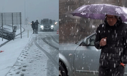 İstanbul'a beklenen kar geldi! İki ilçede lapa lapa yağıyor, yol kapatıldı