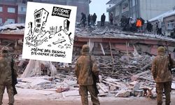 Türkiye'de yaşanan depremle alay ettiler! Fransız dergisinden tepki çeken çizim