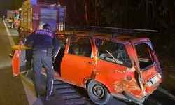 Aydın - İzmir otobanında feci kaza! 5 yaralı