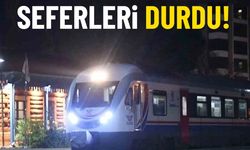 Aydın'da tren seferleri durdu!