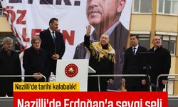 Cumhurbaşkanı Erdoğan'a Nazilli'de sevgi seli