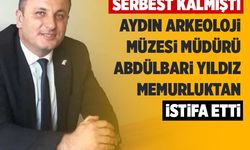 Tutuklanıp serbest kalmıştı, Aydın Arkeoloji Müzesi Müdürü Abdülbari Yıldız memurluktan istifa etti